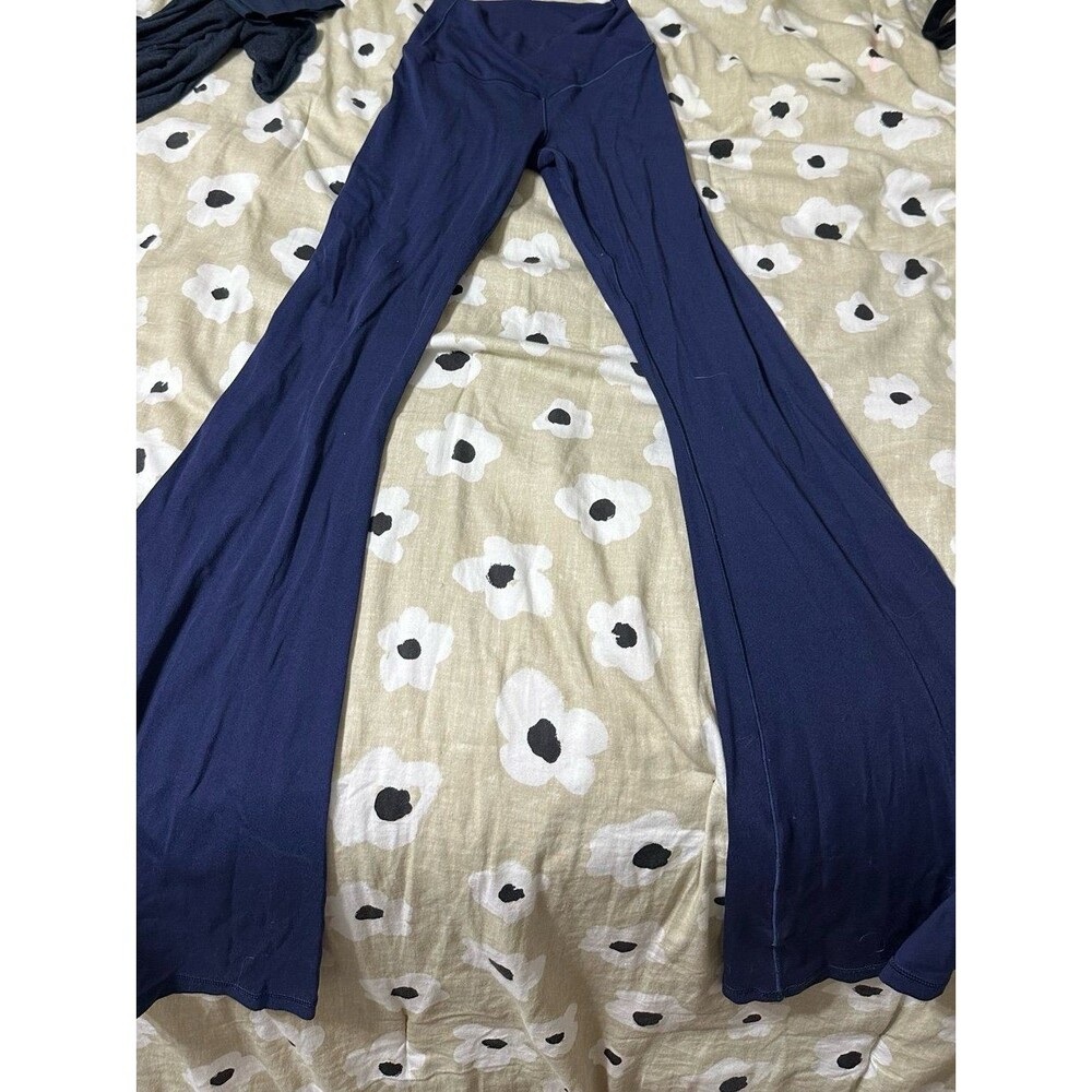 Aerie navy flare pants